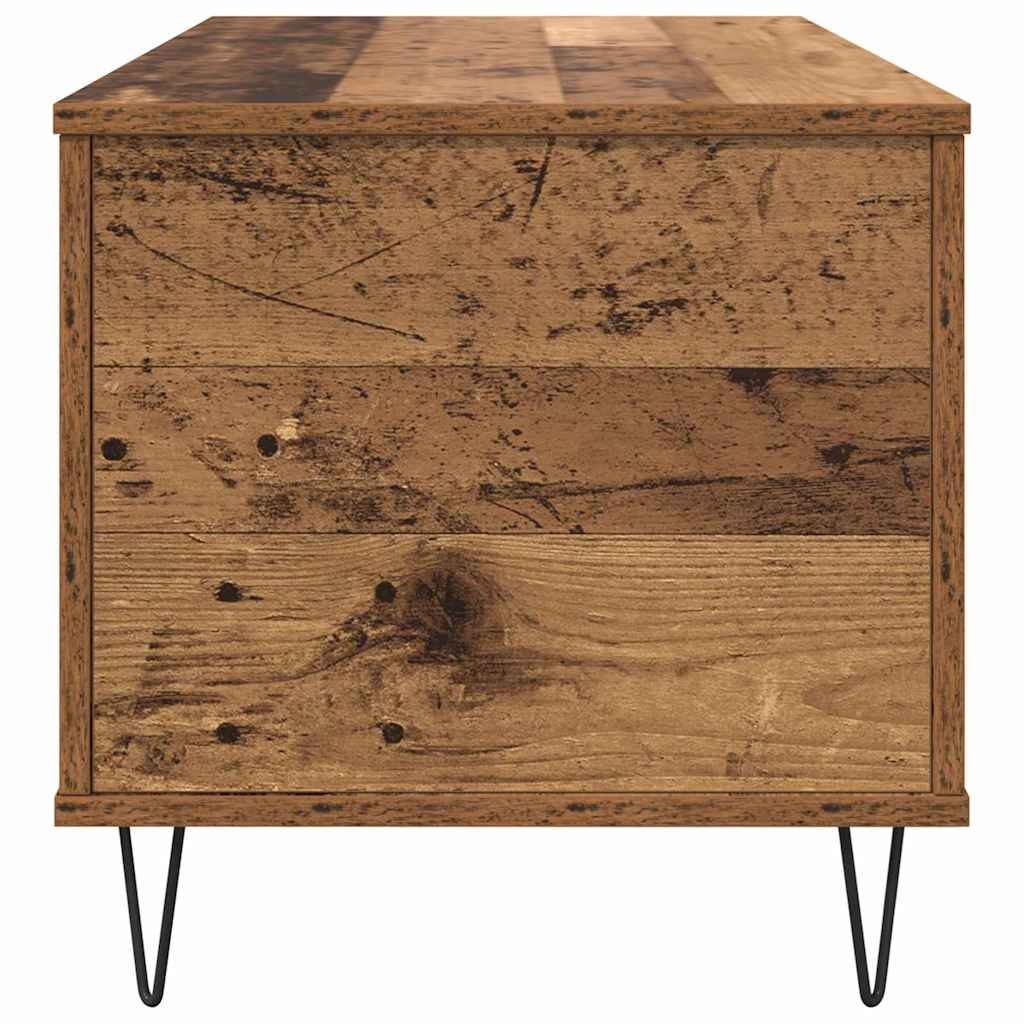 Kaffebord Gammelt tre 90 x 44.5 x 45 cm Konstruert tre