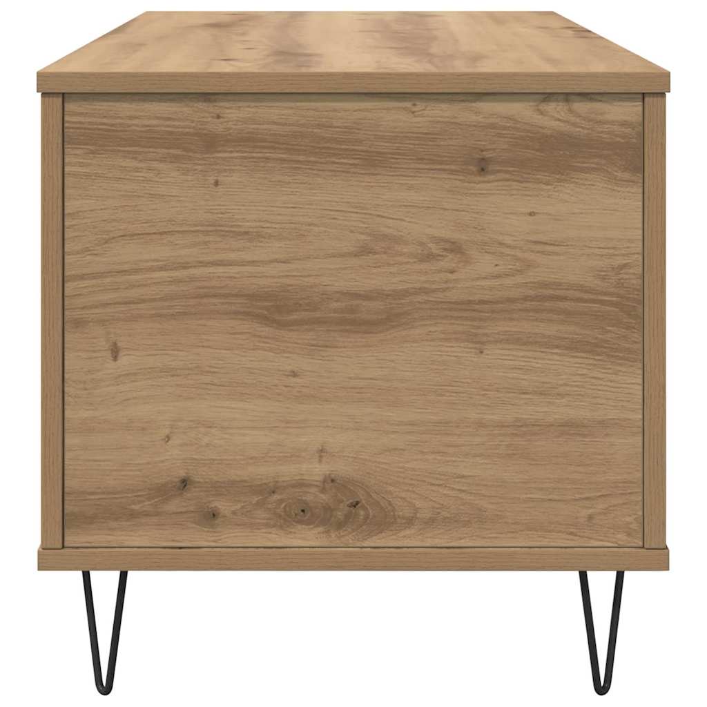Kaffebord artisan eik 90 x 44.5 x 45 cm Konstruert tre