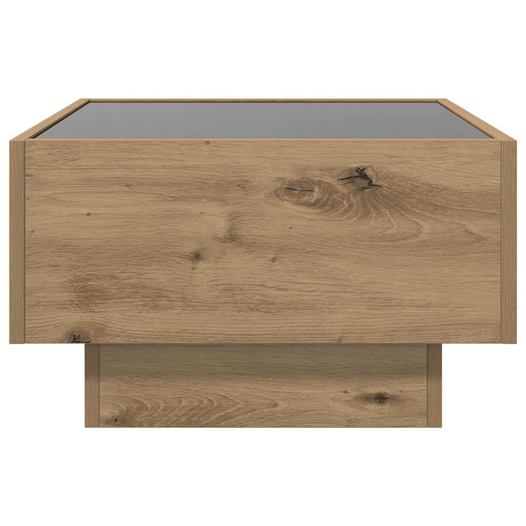 Kaffebord artisan eik 50 x 50 x 30 cm Konstruert tre