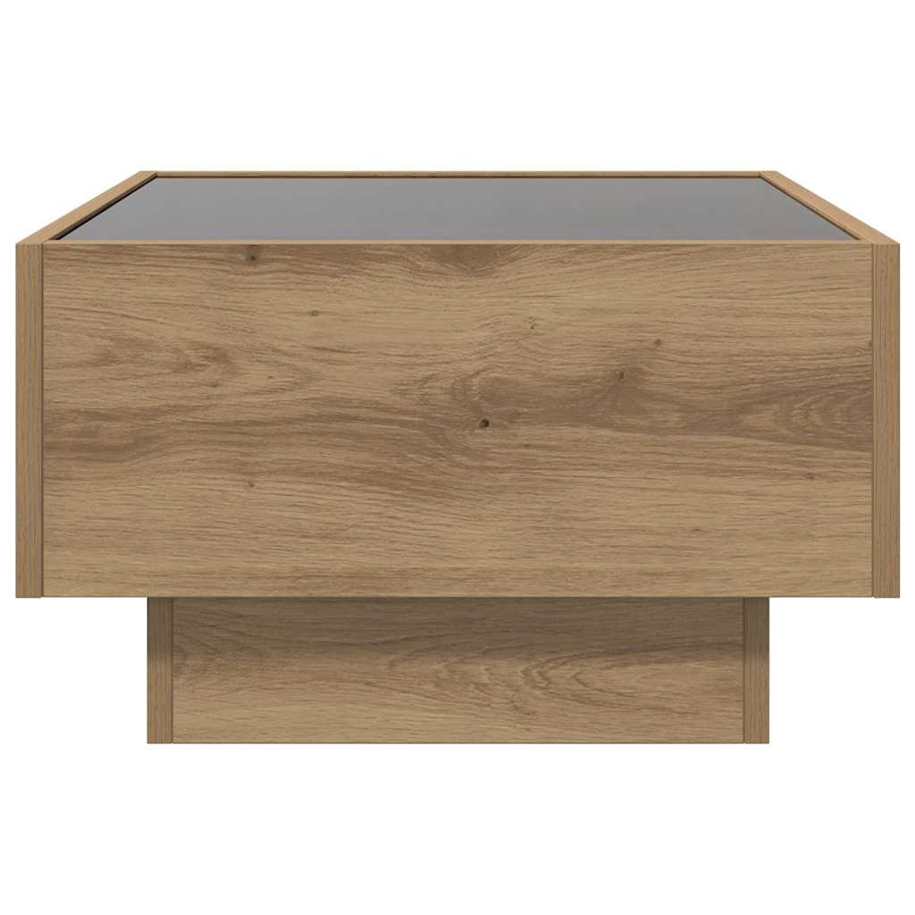 Kaffebord artisan eik 50 x 50 x 30 cm Konstruert tre