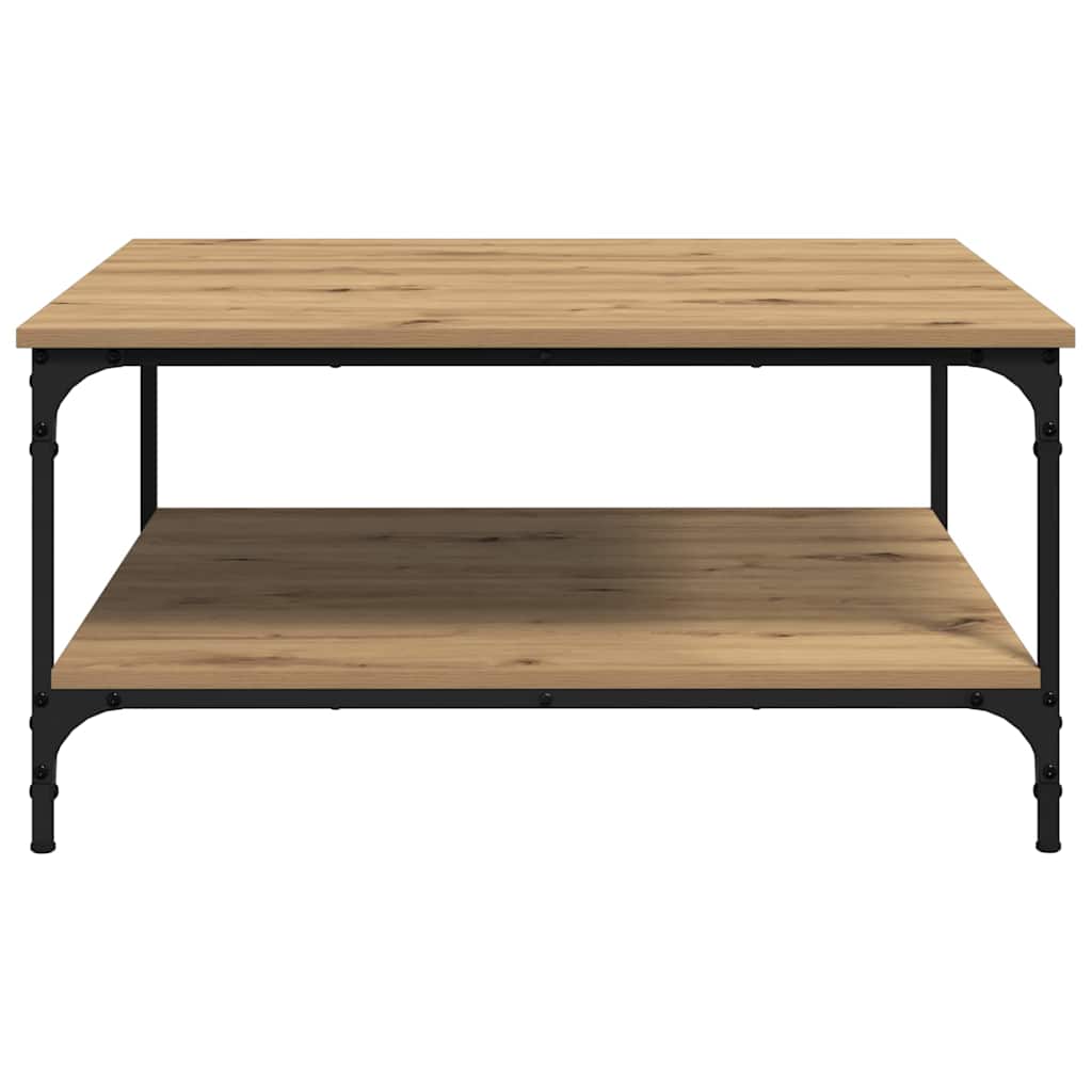 Kaffebord artisan eik 80 x 80 x 40 cm Konstruert tre