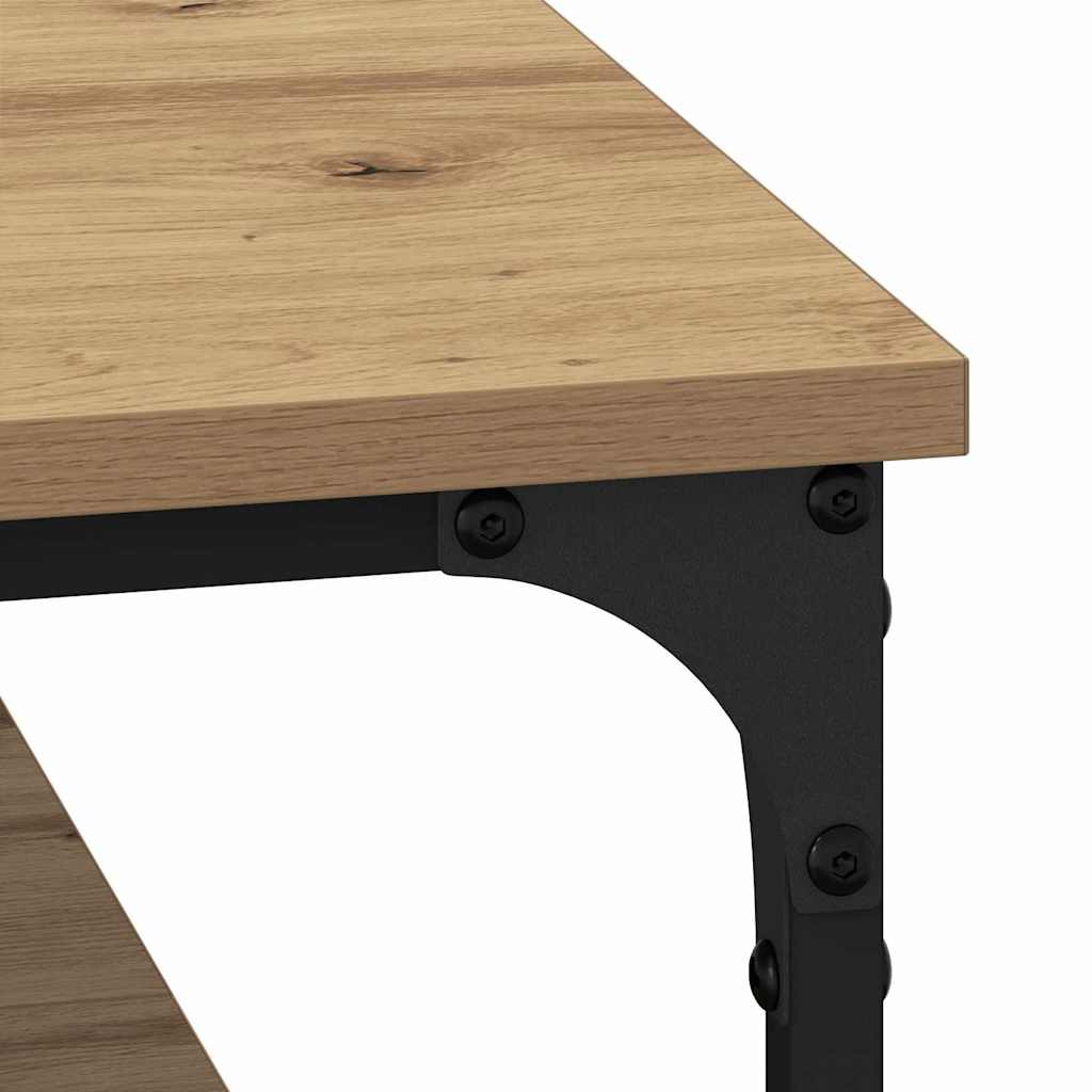 Kaffebord artisan eik 100 x 100 x 40 cm Konstruert tre