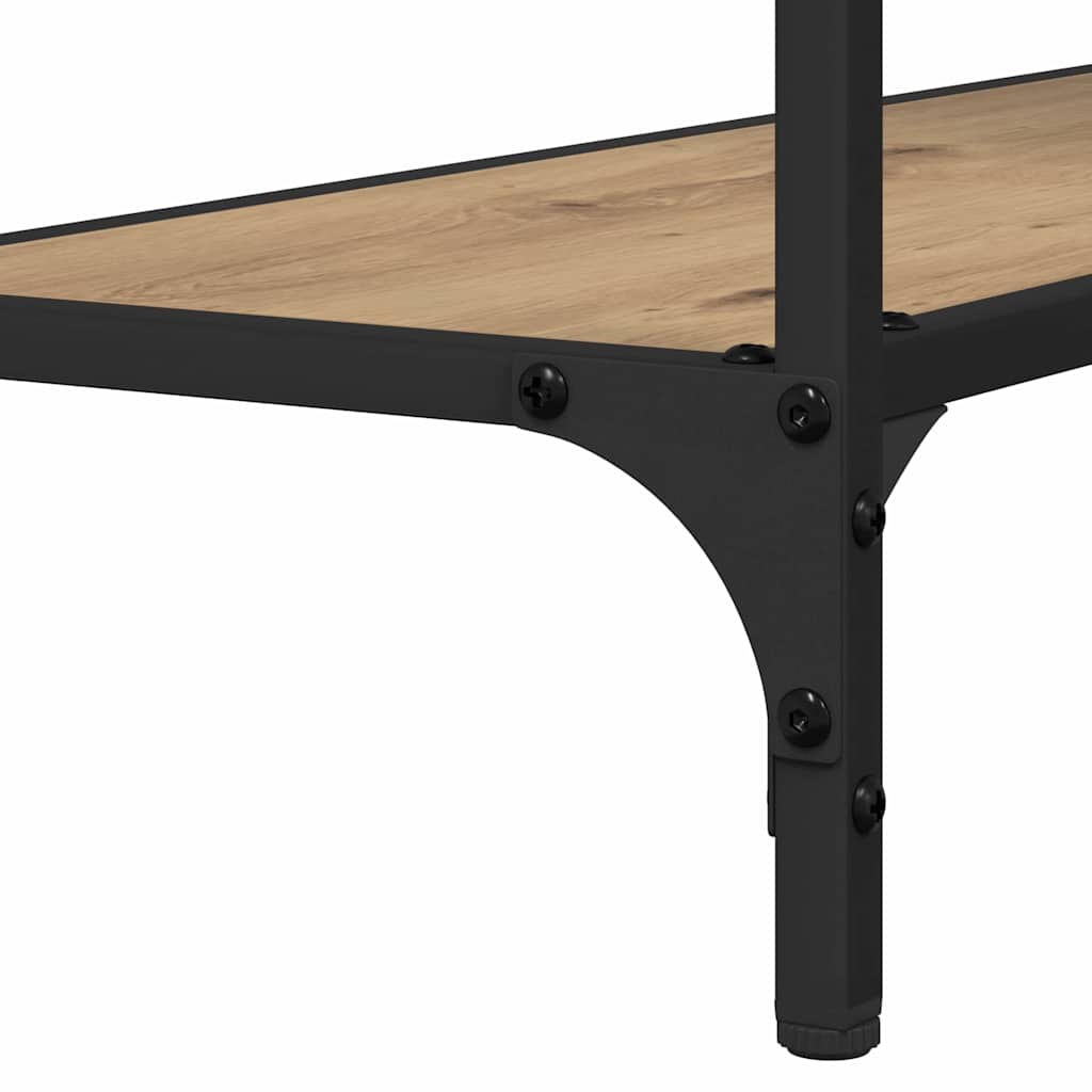 Konsollbord artisan eik 75 x 30.5 x 75 cm Konstruert tre
