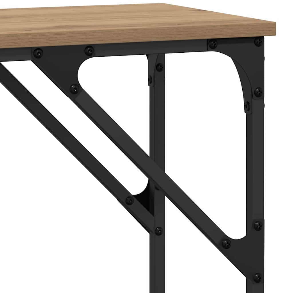 Konsollbord artisan eik 140 x 29 x 75 cm Konstruert tre