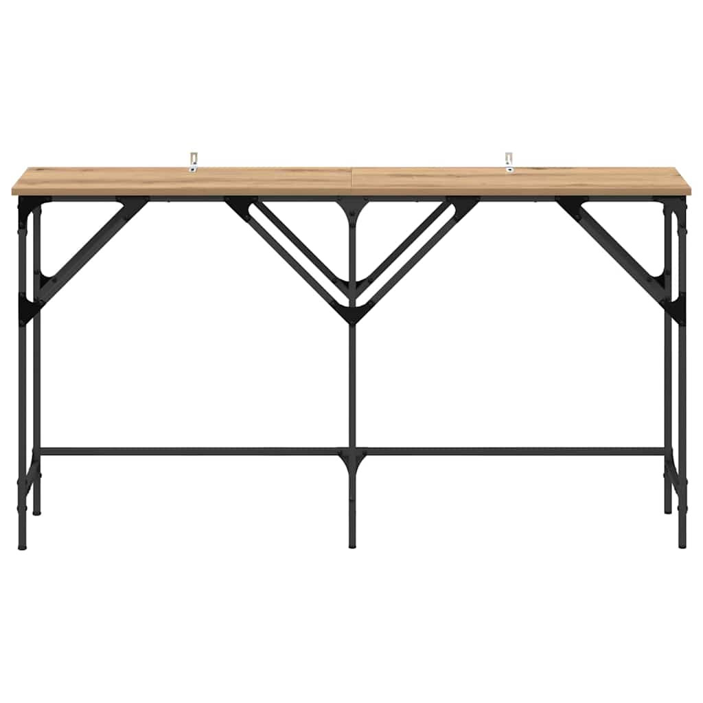 Konsollbord artisan eik 140 x 29 x 75 cm Konstruert tre