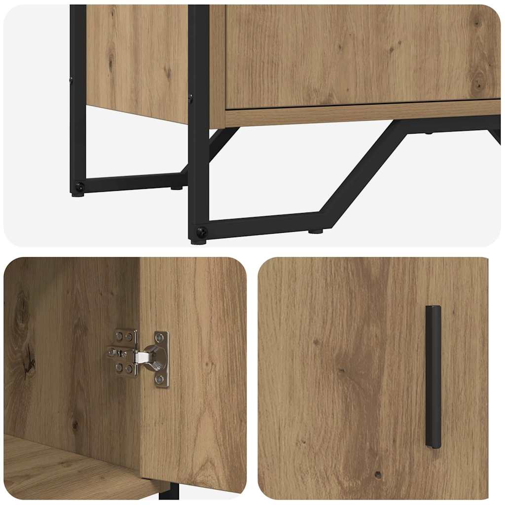 Serviesskap artisan eik 78 x 35.5 x 74.5 cm Konstruert tre