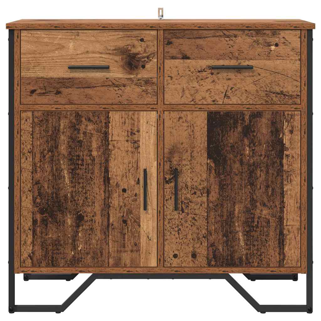 Serviesskap Gammelt tre 79.5 x 35.5 x 74.5 cm Konstruert tre