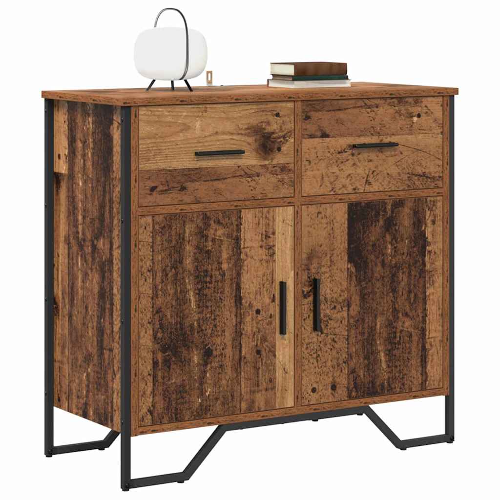 Serviesskap Gammelt tre 79.5 x 35.5 x 74.5 cm Konstruert tre