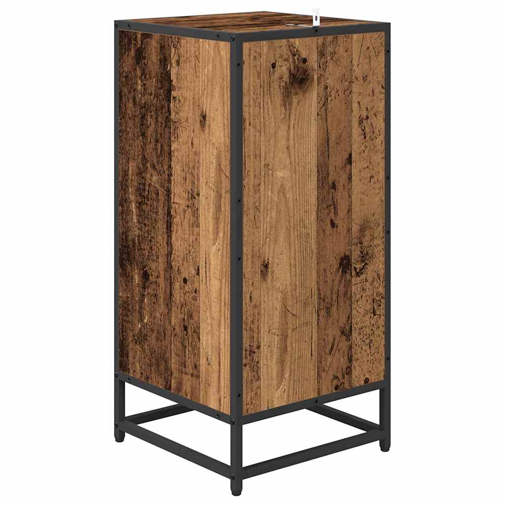 Serviesskap Gammelt tre 35,5 x 35 x 76 cm Konstruert tre