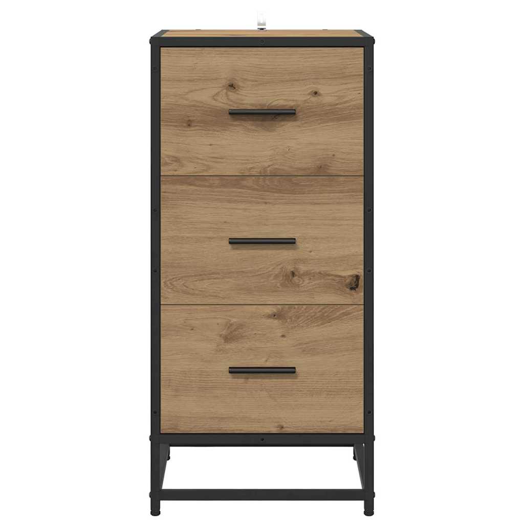 Serviesskap artisan eik 35,5 x 35 x 76 cm Konstruert tre