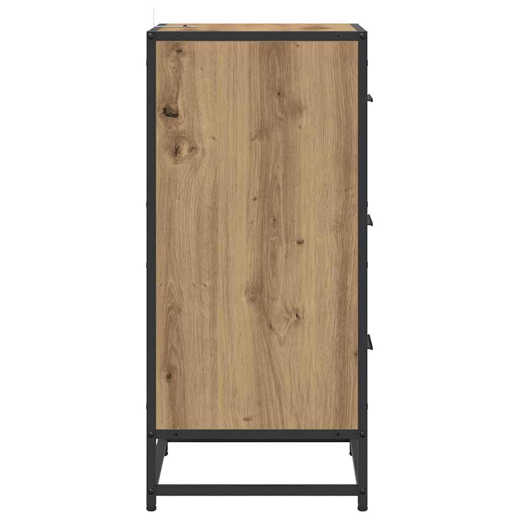 Serviesskap artisan eik 35,5 x 35 x 76 cm Konstruert tre