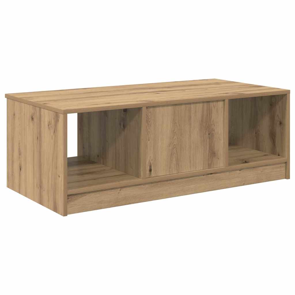 Kaffebord artisan eik 100 x 50 x 36 cm Konstruert tre