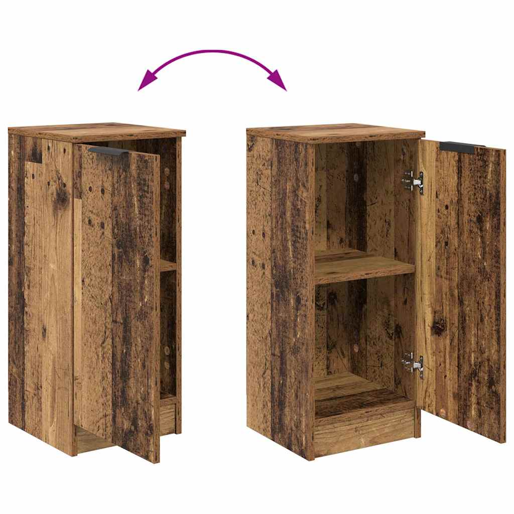 Serviesskap Gammelt tre 30 x 30 x 70 cm Konstruert tre