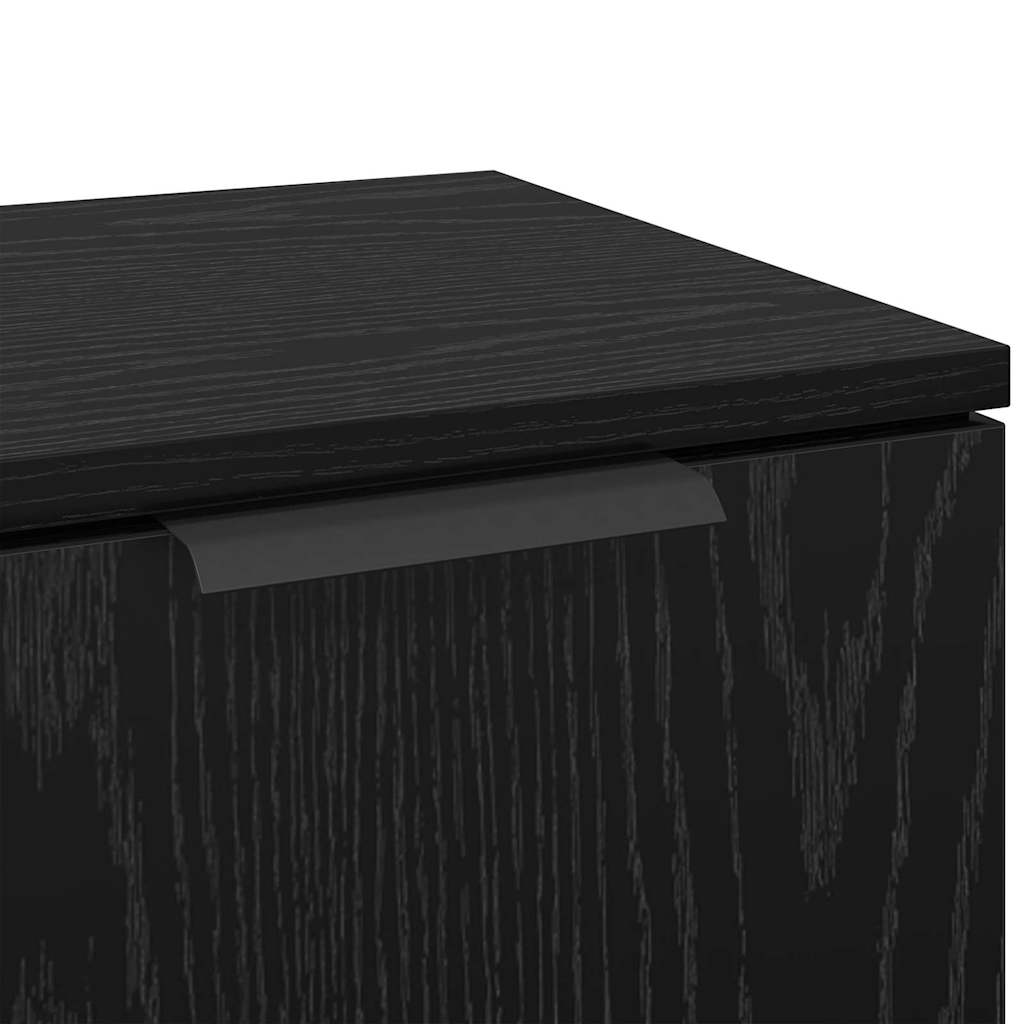 Serviesskap Svart eik 30 x 30 x 70 cm Konstruert tre