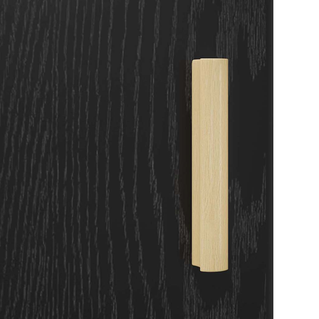 Serviesskap Svart eik 34,5 x 34 x 90 cm Konstruert tre
