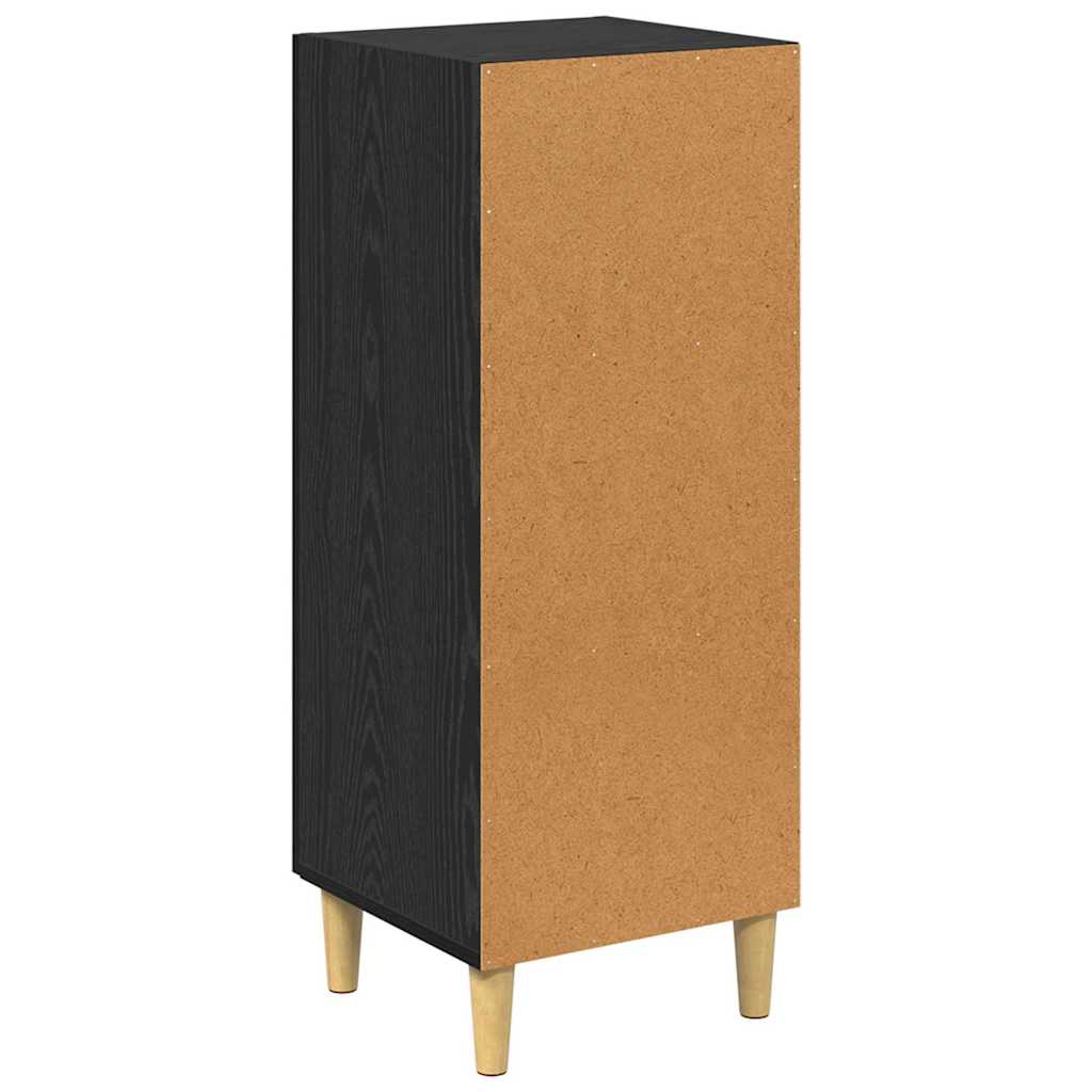 Serviesskap Svart eik 34,5 x 34 x 90 cm Konstruert tre