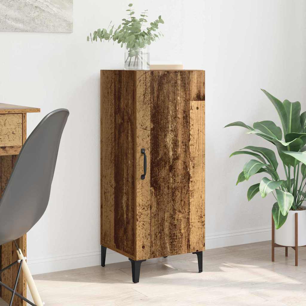 Serviesskap Gammelt tre 34,5 x 34 x 90 cm Konstruert tre