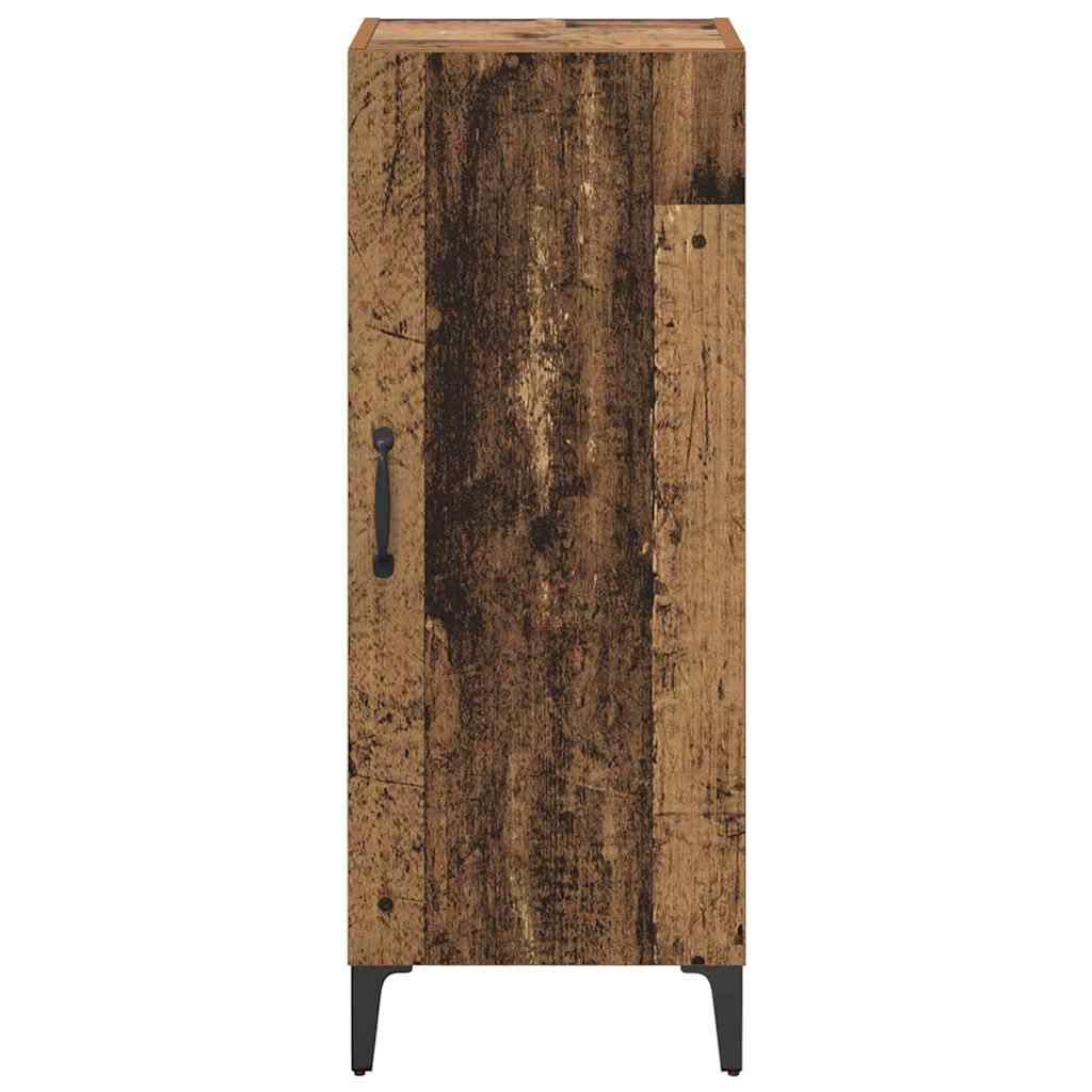Serviesskap Gammelt tre 34,5 x 34 x 90 cm Konstruert tre