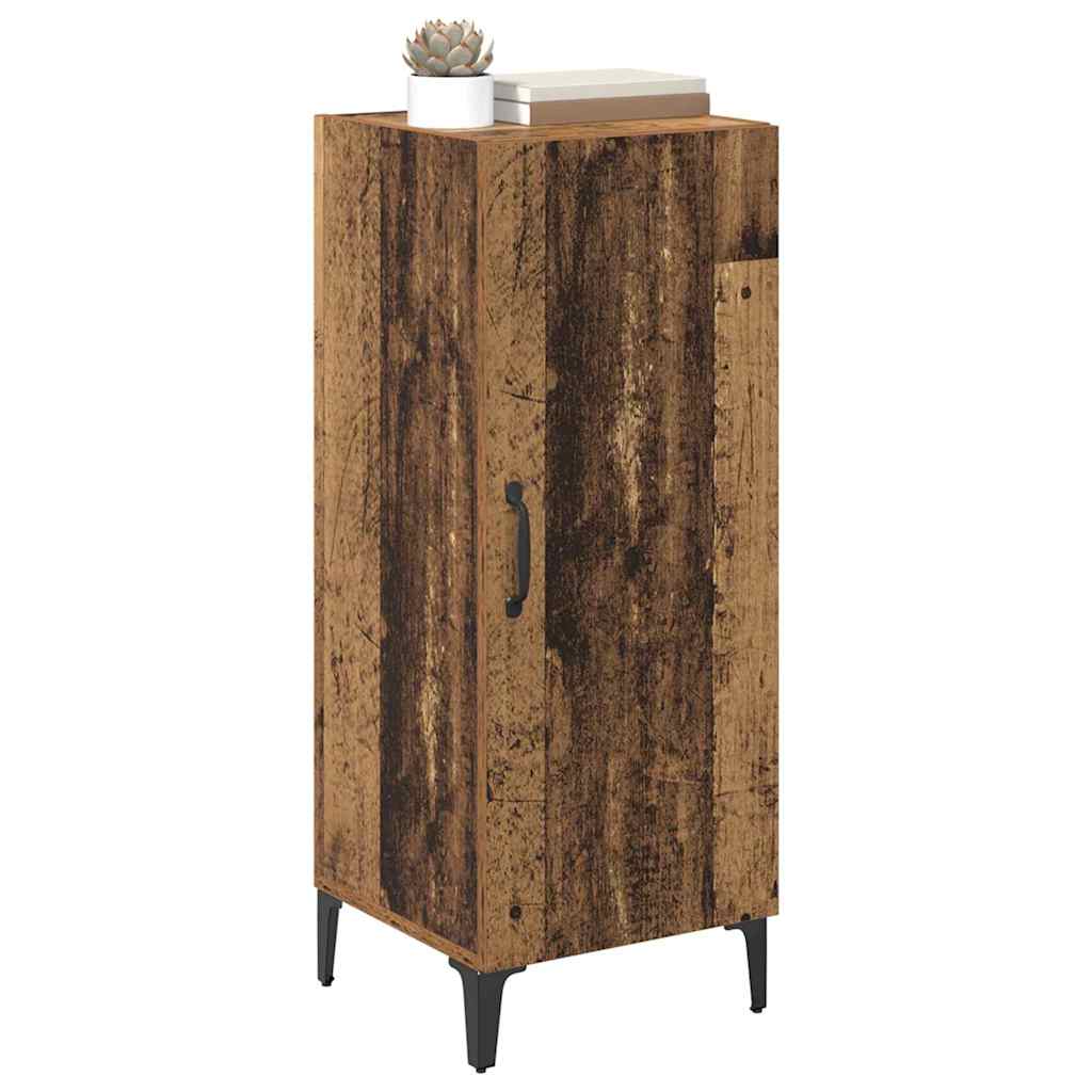 Serviesskap Gammelt tre 34,5 x 34 x 90 cm Konstruert tre