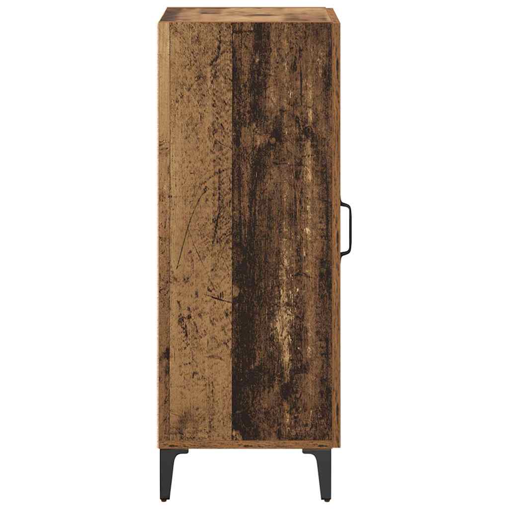 Serviesskap Gammelt tre 34,5 x 34 x 90 cm Konstruert tre