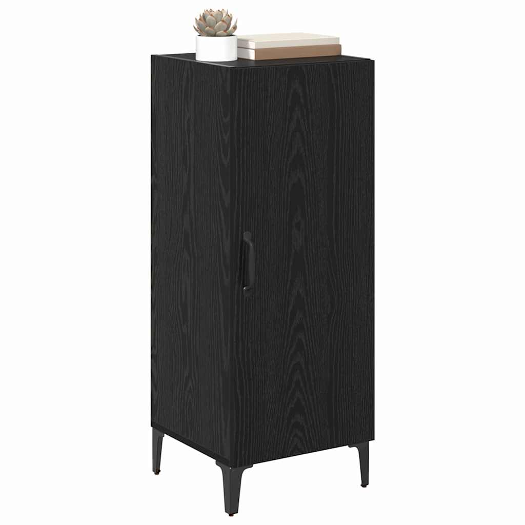 Serviesskap Svart eik 34,5 x 34 x 90 cm Konstruert tre