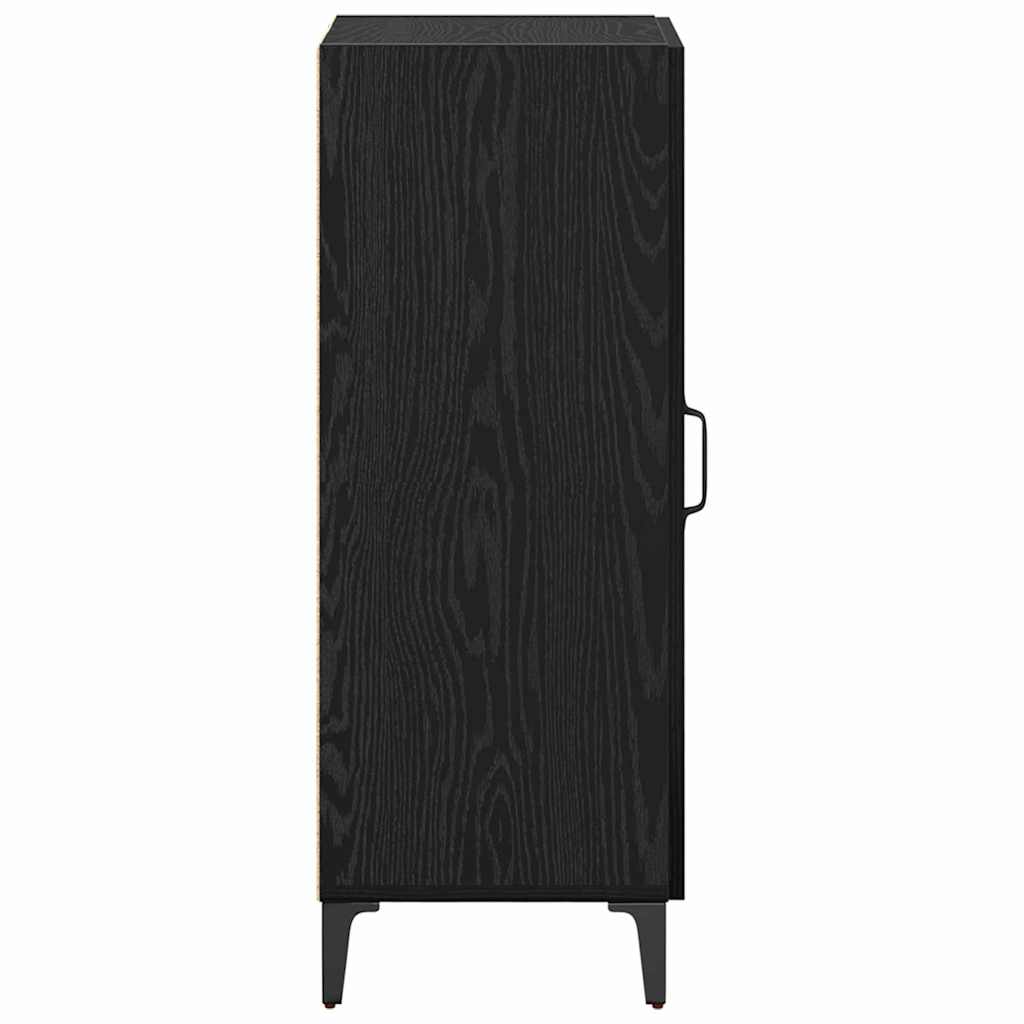 Serviesskap Svart eik 34,5 x 34 x 90 cm Konstruert tre