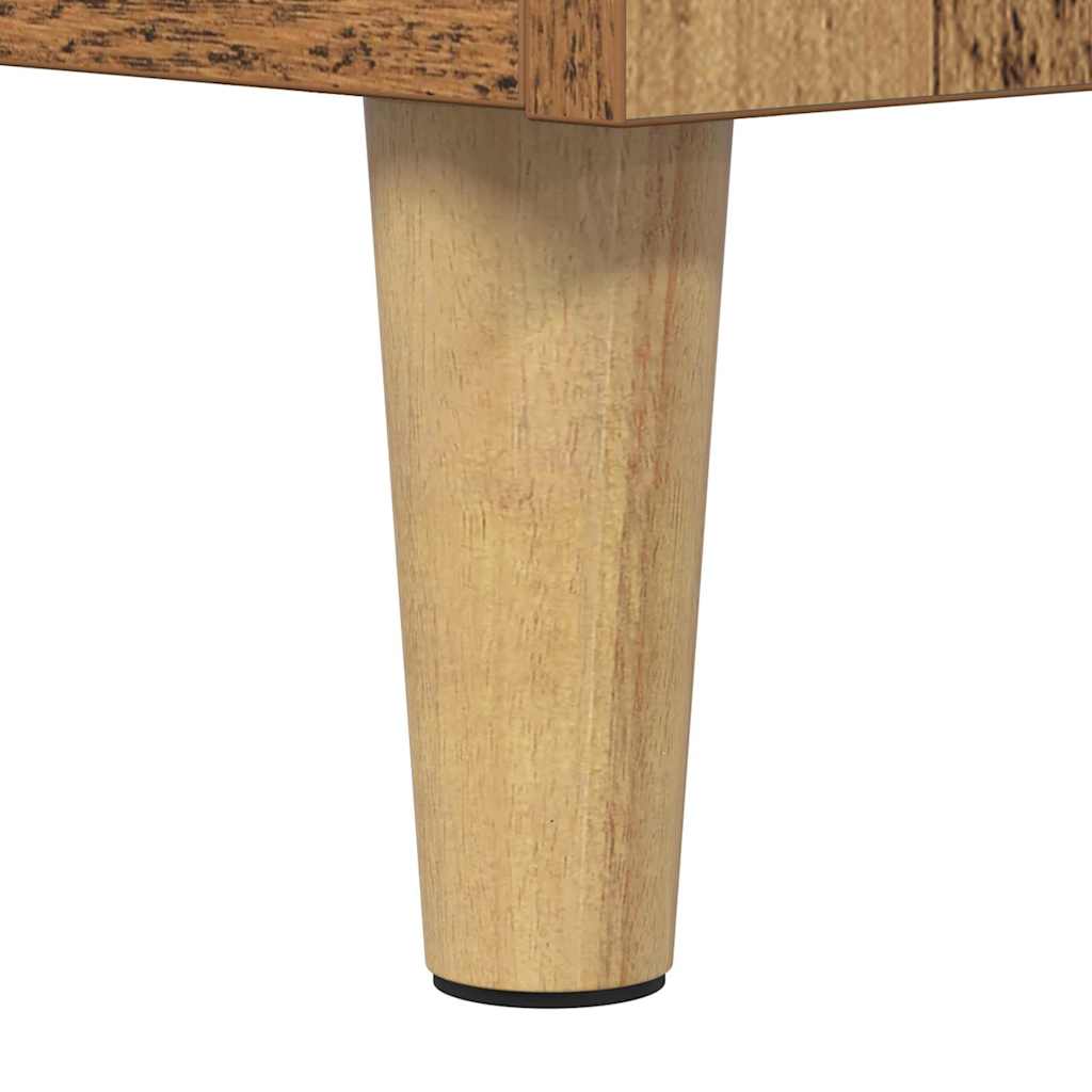 Serviesskap Gammelt tre 34,5 x 34 x 90 cm Konstruert tre