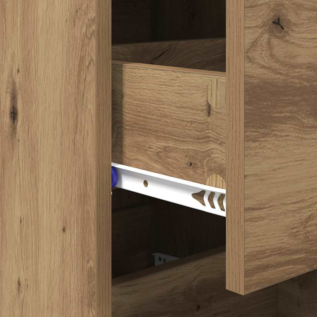 Serviesskap artisan eik 34,5 x 34 x 90 cm Konstruert tre