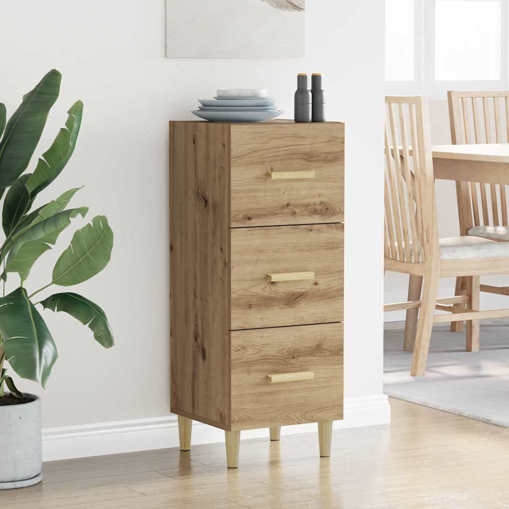 Serviesskap artisan eik 34,5 x 34 x 90 cm Konstruert tre