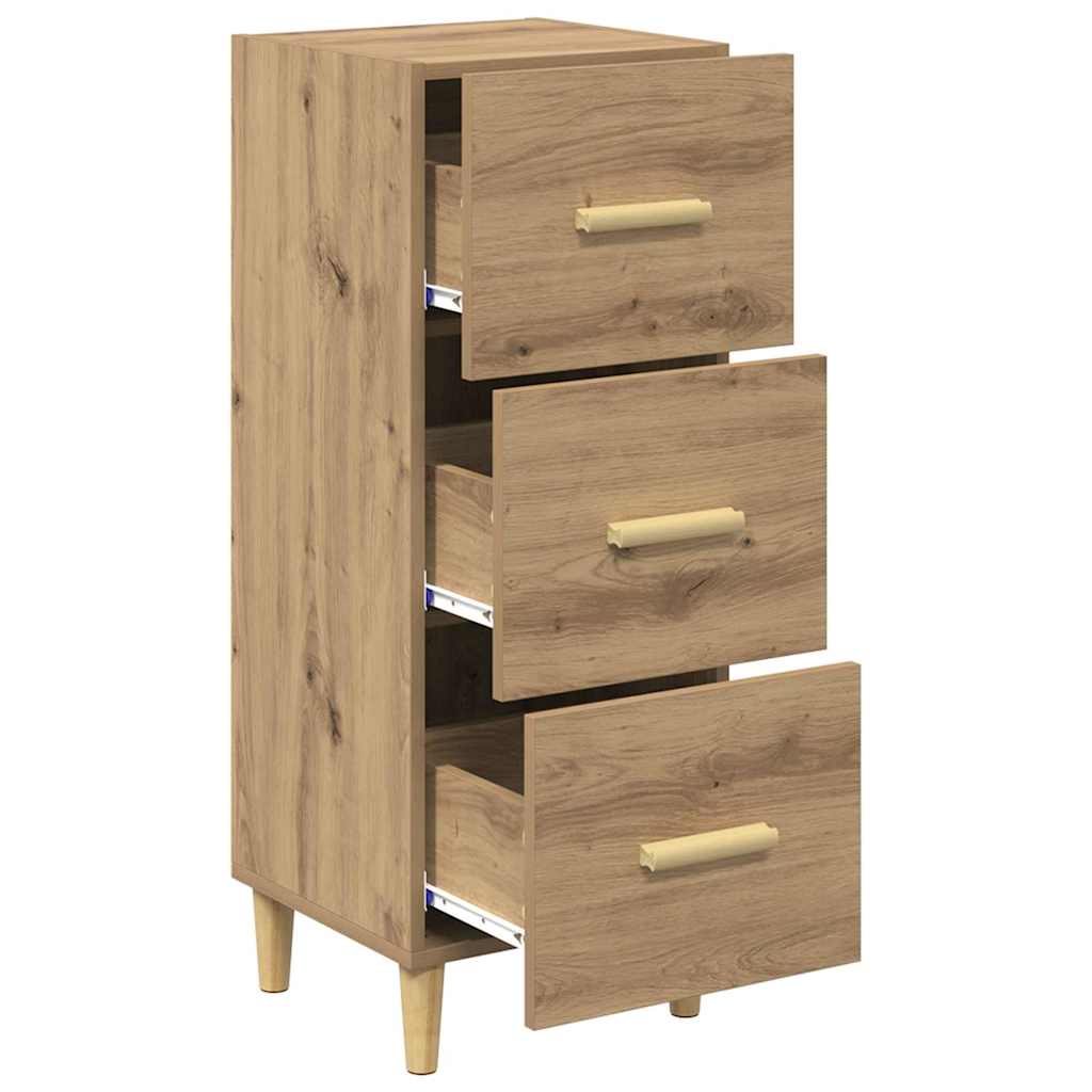 Serviesskap artisan eik 34,5 x 34 x 90 cm Konstruert tre