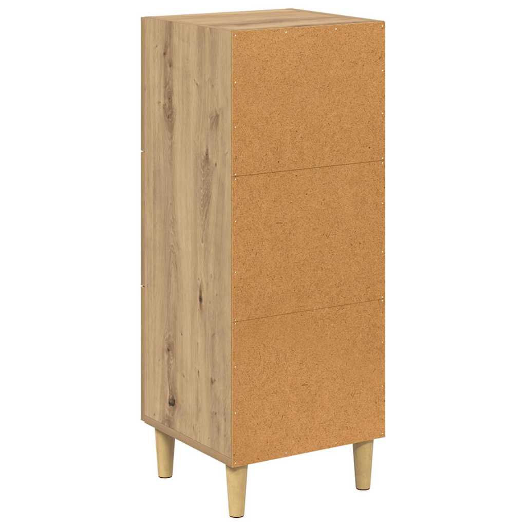 Serviesskap artisan eik 34,5 x 34 x 90 cm Konstruert tre