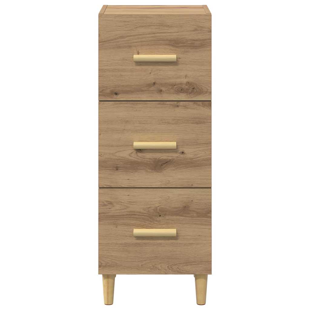 Serviesskap artisan eik 34,5 x 34 x 90 cm Konstruert tre