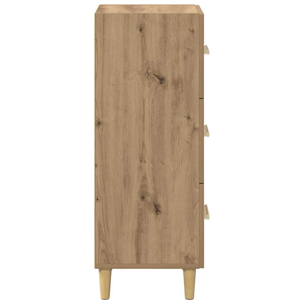 Serviesskap artisan eik 34,5 x 34 x 90 cm Konstruert tre