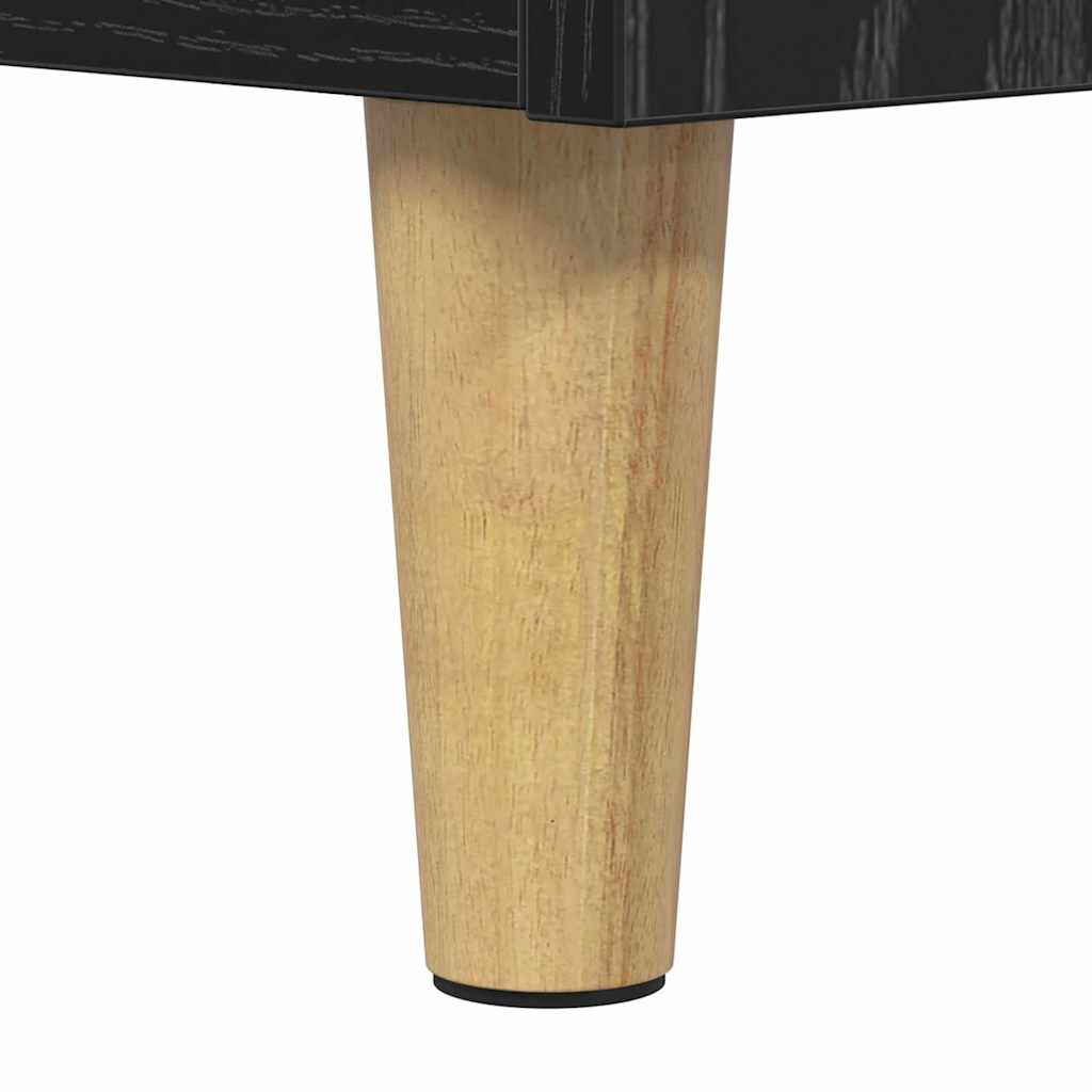 Serviesskap Svart eik 34,5 x 34 x 90 cm Konstruert tre