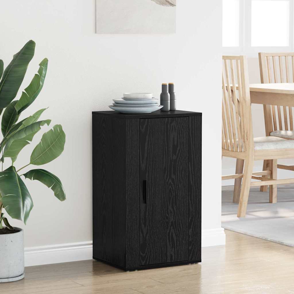Serviesskap Svart eik 40 x 33 x 70 cm Konstruert tre