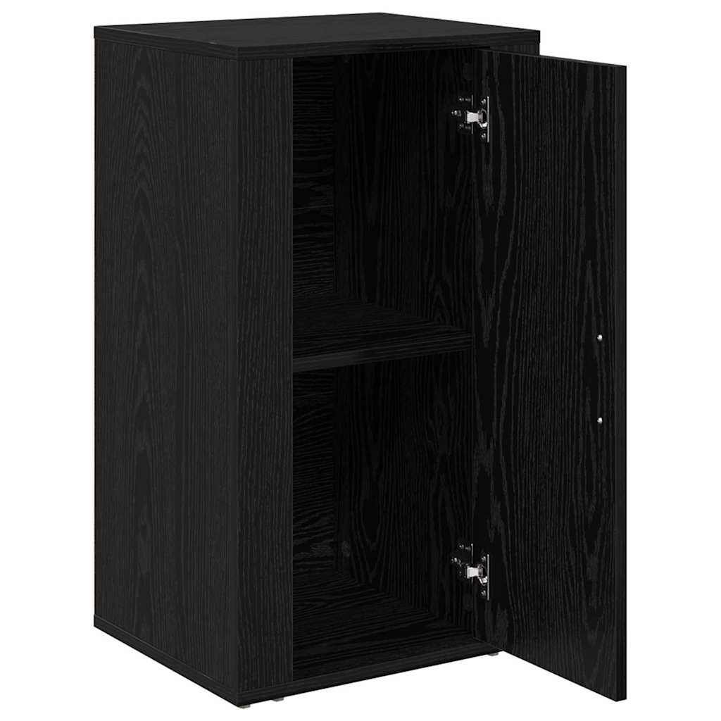 Serviesskap Svart eik 40 x 33 x 70 cm Konstruert tre