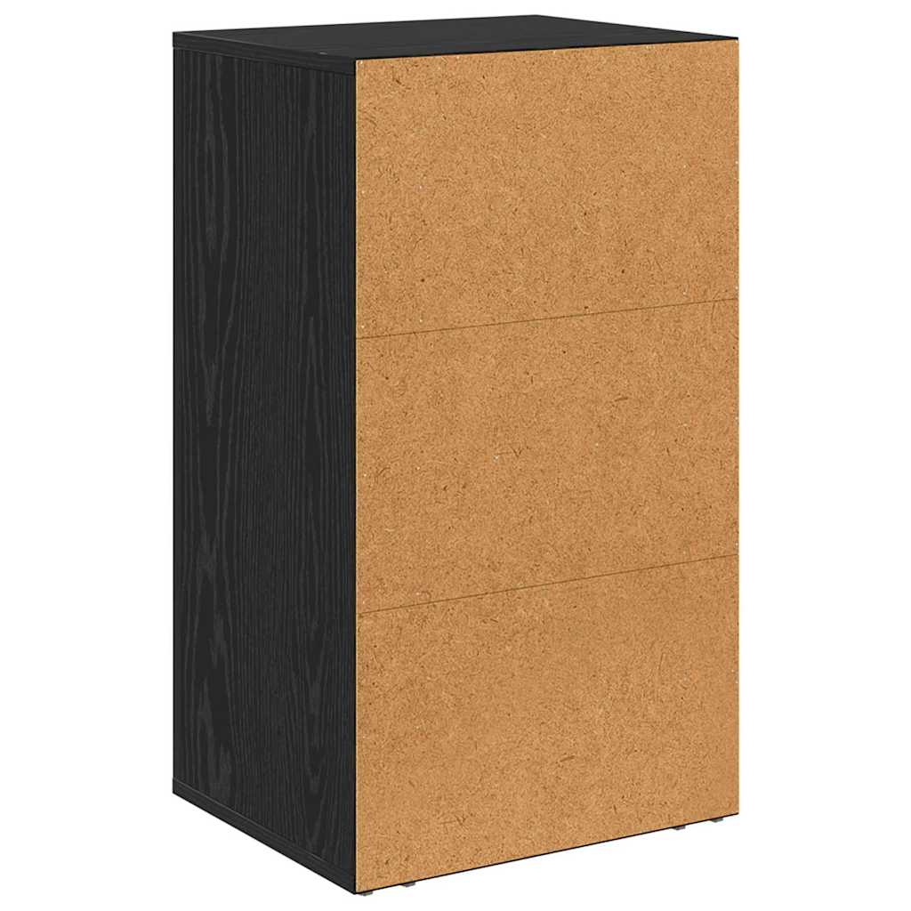 Serviesskap Svart eik 40 x 33 x 70 cm Konstruert tre