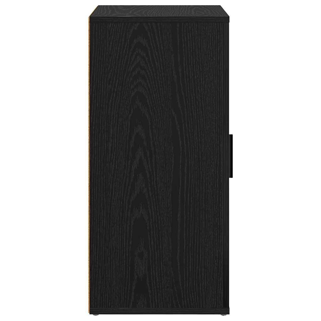 Serviesskap Svart eik 40 x 33 x 70 cm Konstruert tre