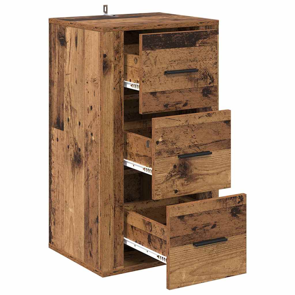 Serviesskap Gammelt tre 40 x 33 x 70 cm Konstruert tre