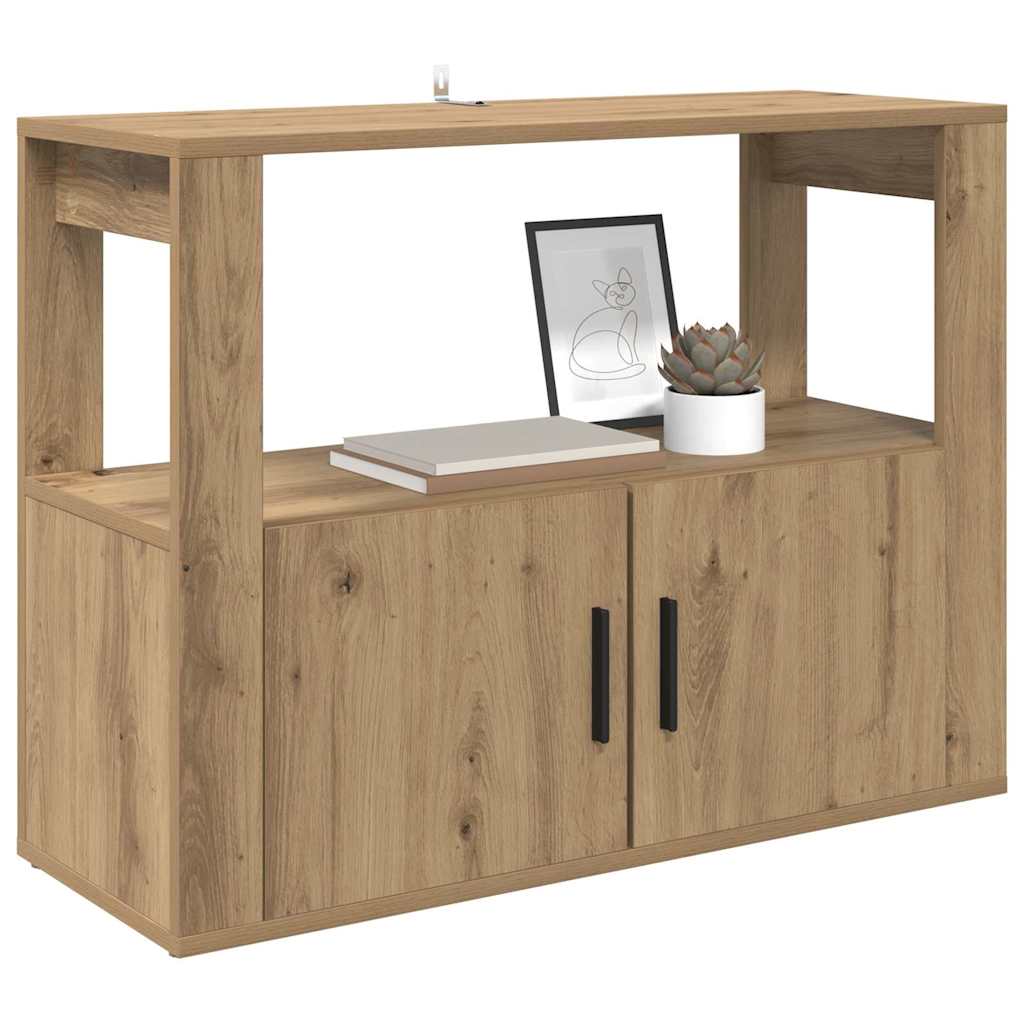 Serviesskap artisan eik 80 x 30 x 60 cm Konstruert tre