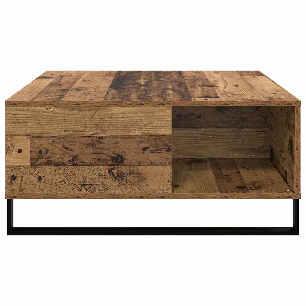 Kaffebord Gammelt tre 80 x 80 x 36.5 cm Konstruert tre