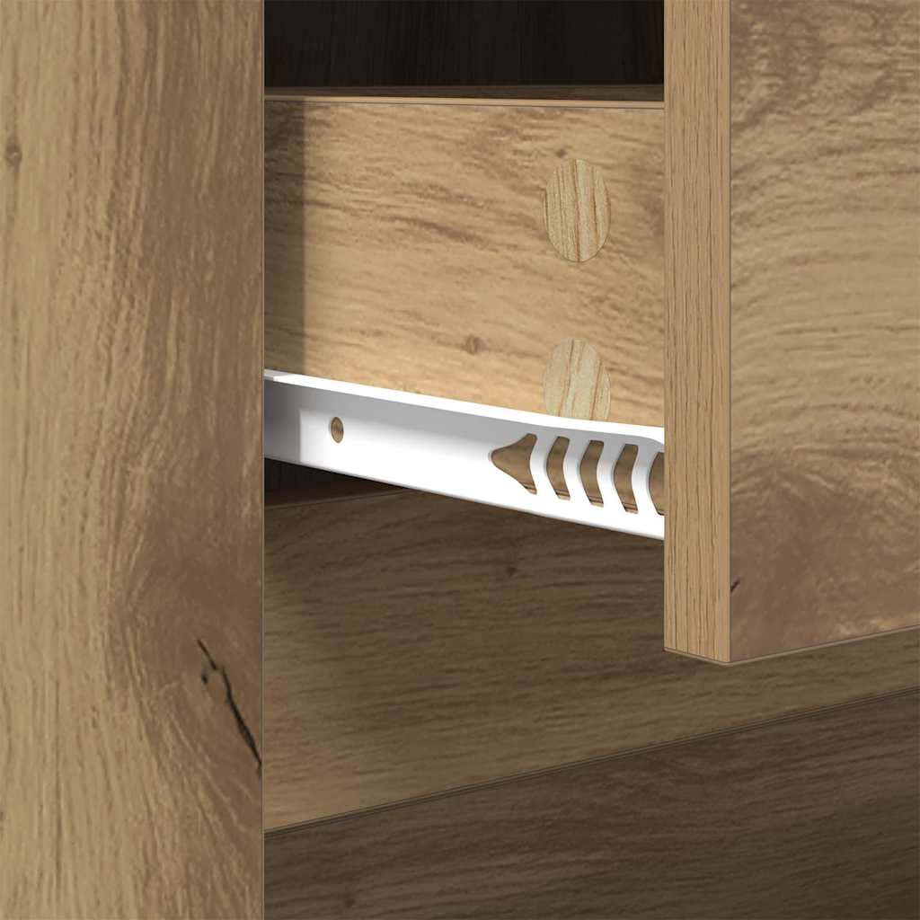 Kaffebord artisan eik 102 x 44.5 x 50 cm Konstruert tre