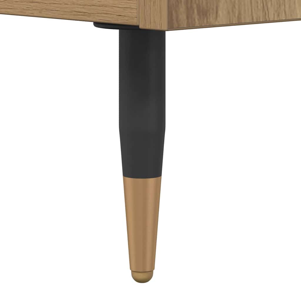 Kaffebord artisan eik 102 x 44.5 x 50 cm Konstruert tre