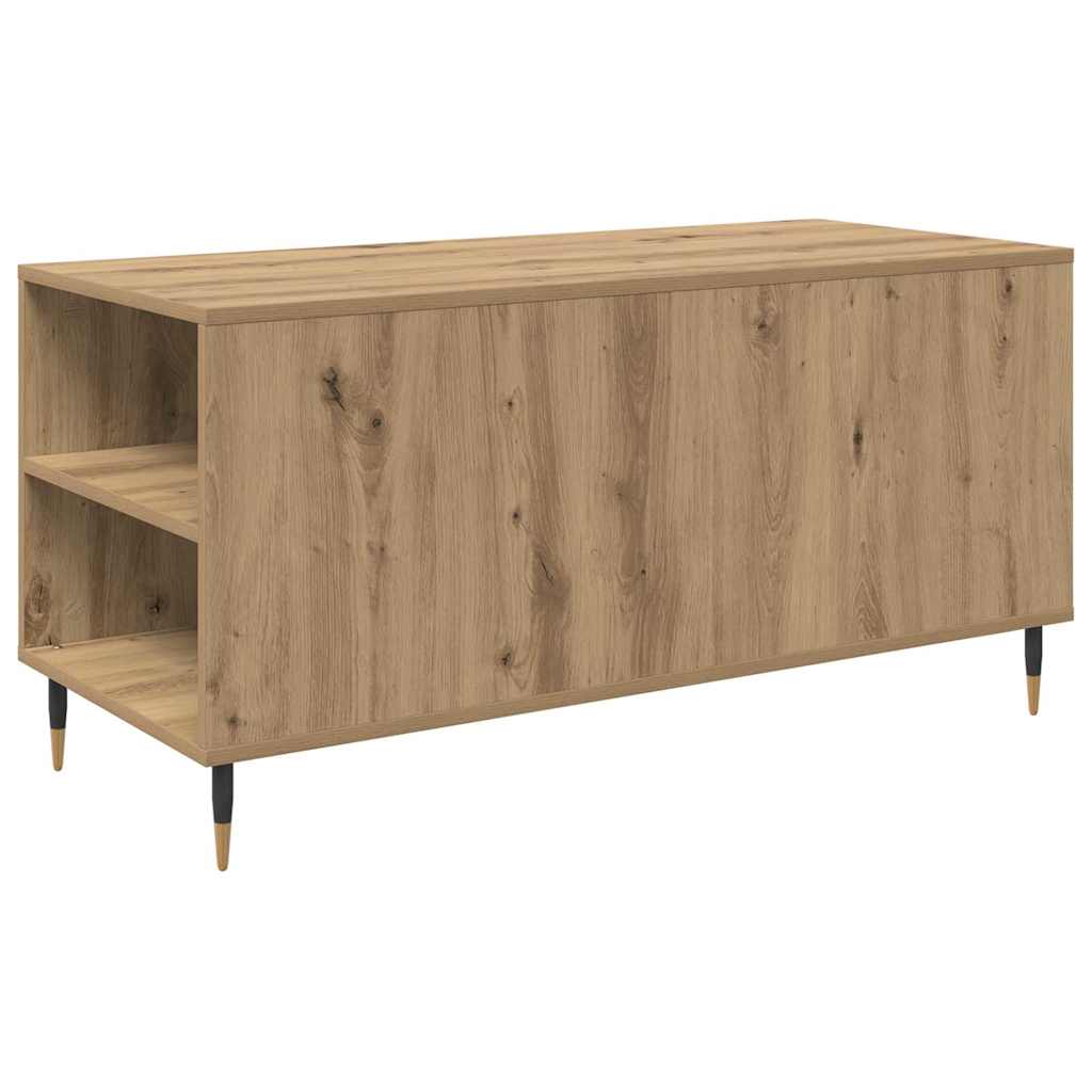 Kaffebord artisan eik 102 x 44.5 x 50 cm Konstruert tre