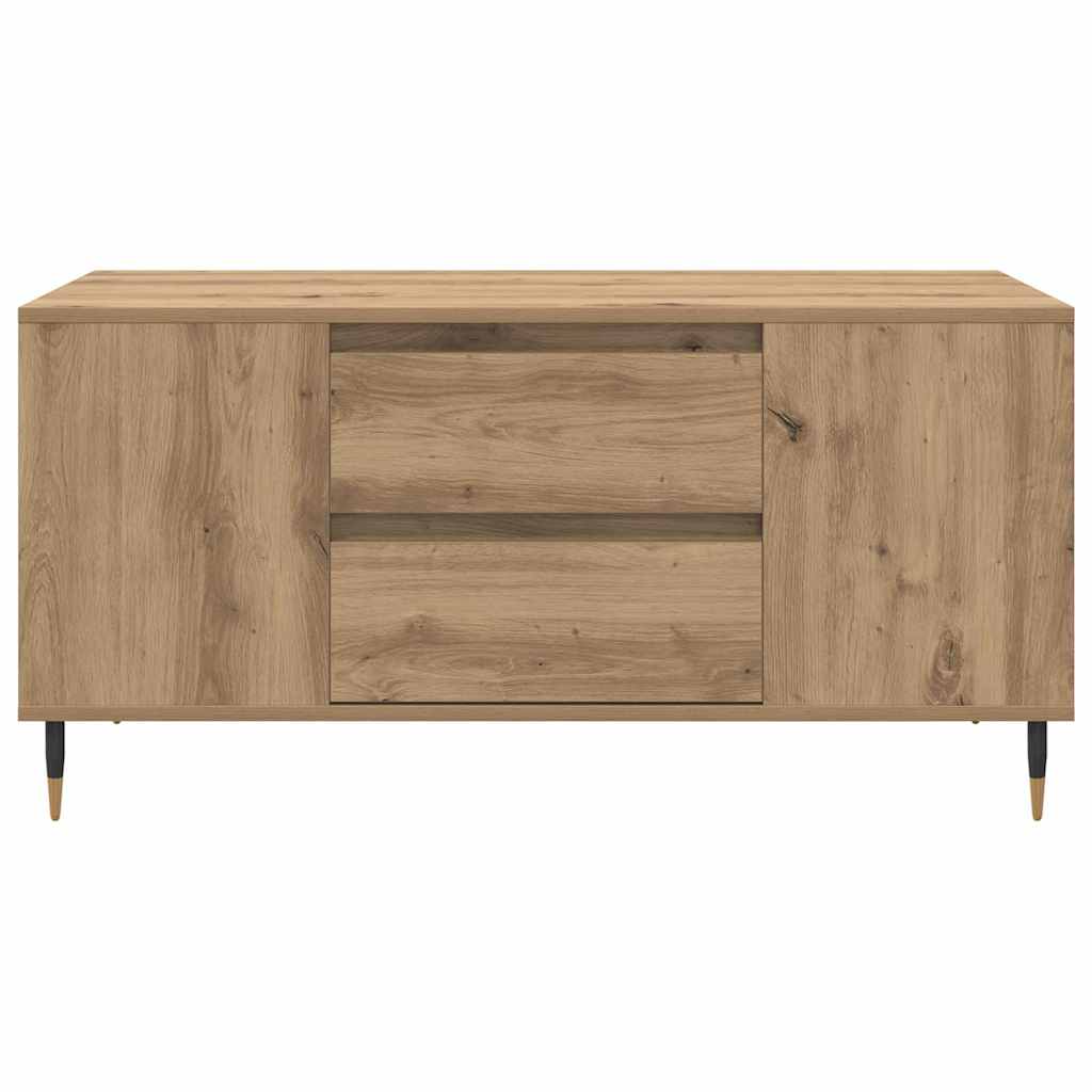 Kaffebord artisan eik 102 x 44.5 x 50 cm Konstruert tre