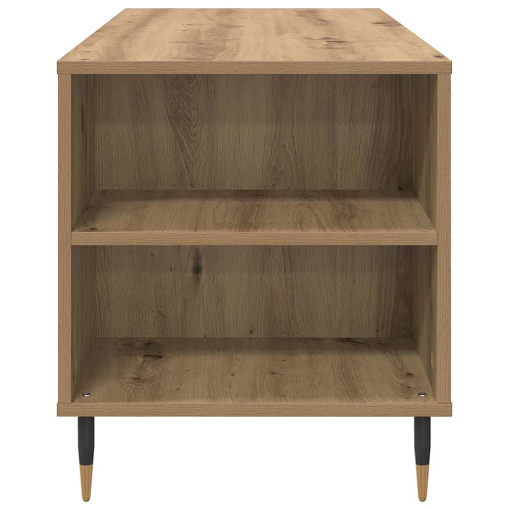 Kaffebord artisan eik 102 x 44.5 x 50 cm Konstruert tre