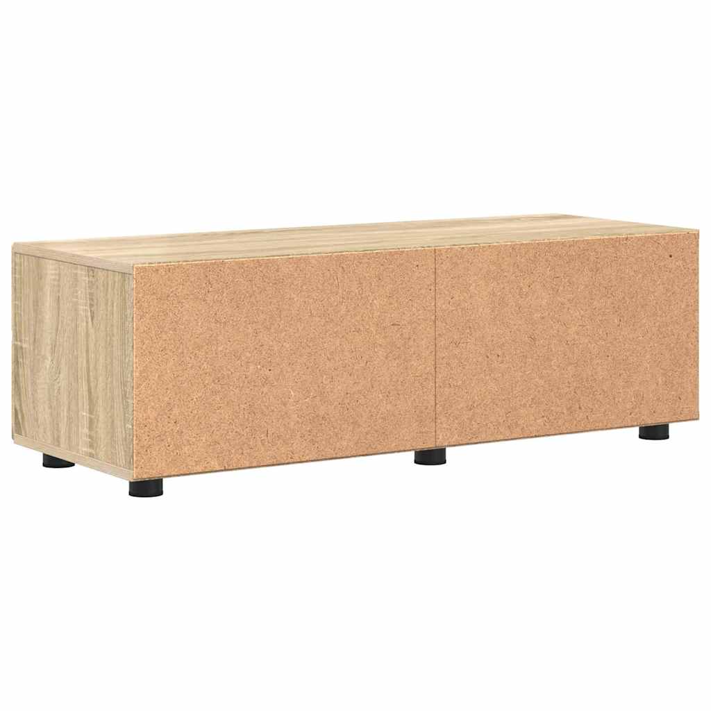 TV-skap med skuff Sonoma eik 100.5 x 39 x 30 cm Konstruert tre