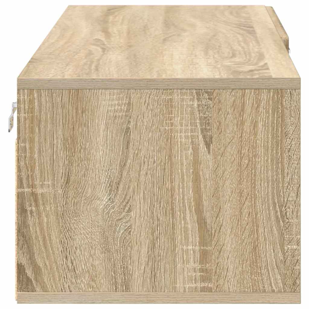 TV-skap med skuff Sonoma eik 100.5 x 39 x 30 cm Konstruert tre