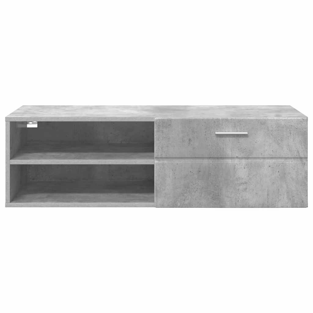 TV-skap Høyglans hvit 100.5 x 39 x 30 cm Konstruert tre