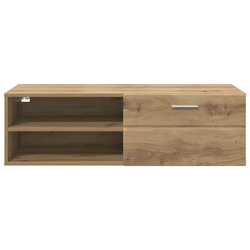TV-skap med skuff artisan eik 100.5 x 39 x 30 cm Konstruert tre